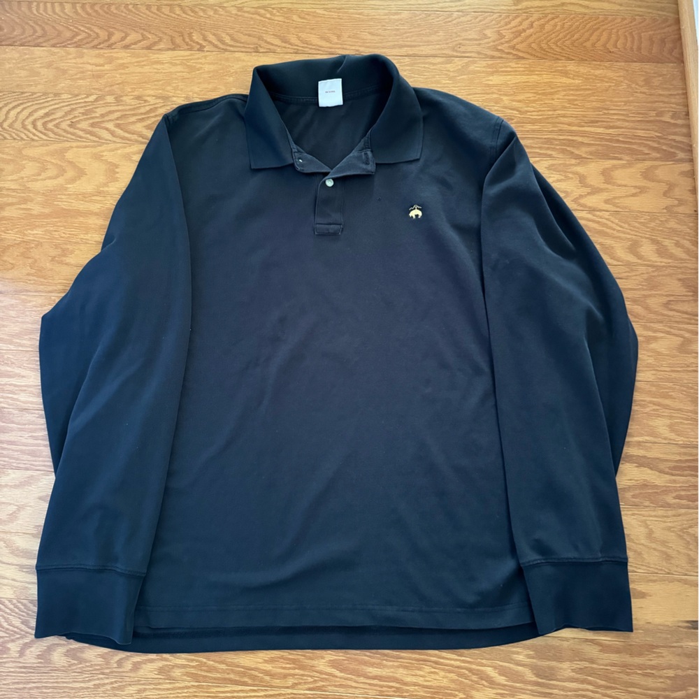 Brooks Brothers long sleeve pullover 1/4 button up sz XXL